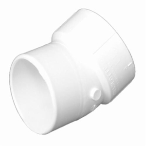 Charlotte PVC 00326 0800, 2 in nominal, Spigot x Hub end style, SCH 40/STD, PVC