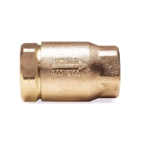 Apollo™ 61LF10601 61LF-100 Standard In-Line Ball Cone Check Valve, 1-1/4 in Nominal, FNPT End Style, 44 gpm Flow Rate, Bronze Body