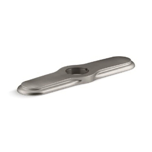 Kohler® 99272-VS 3-Hole Kitchen Faucet Escutcheon, Vibrant® Stainless