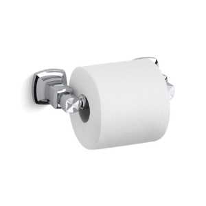 Kohler® 16265-CP Margaux® Horizontal Toilet Tissue Holder, 2-1/8 in H, Metal, Polished Chrome