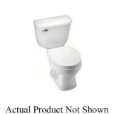 Mansfield® WH Quantumone™ Toilet Bowl Only, White, Round Shape, 12 in Rough-In, 14-1/2 in H Rim, 2-1/8 in Trapway