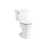 Sterling® 404558-0 2-Piece Toilet Tank, Stinson®, 1.28 gpf, Trip Lever Flush, 3-Bolt Tank to Bowl Connection, White