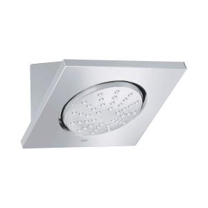 GROHE 27254000 Shower Head, Rainshower™, 2.5 gpm, 1 Spray, Wall Mount, Polished Chrome