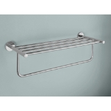 GROHE 40462001 BauCosmopolitan Multi-Towel Rack, 22-1/4 in L x 8-3/4 in W x 6-7/16 in H, StarLight® Polished Chrome