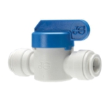 John Guest® Speedfit® PPSV041212W Shut-Off Valve, 3/8 in, Tube, Polypropylene Body, EPDM Softgoods