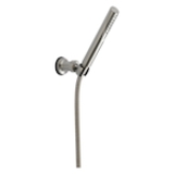 DELTA® 55085-SS Trinsic® Premium Wall Mount Hand Shower, 1 Shower Head, 2 gpm Flow Rate, 60 to 82 in L Hose, 1/2-14 Male NPSM Connection, Stainless
