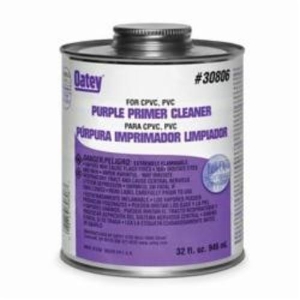 Oatey® 30806 All Purpose Pipe Primer/Cleaner, 32 oz Can, Purple