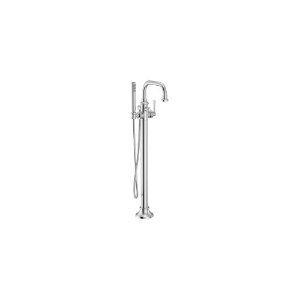 Moen® S44507 Colinet™ 1-Riser Floor Mount Tub Filler Faucet, 6 gpm, Chrome, 1 Handle, Residential