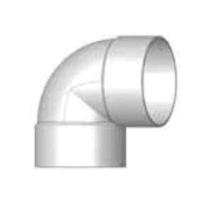 ROYAL P202 P Series Short Turn, 3 in nominal, Hub end style, SDR 35, PVC