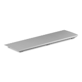 Kohler® 9156-NX Bellwether® Drain Cover, 25-3/8 in L x 7-1/2 in W, Aluminum, Brushed Nickel