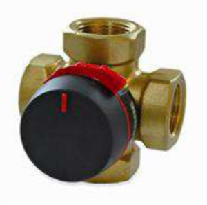 REHAU® 260236-001 3/4" FPT 4-Way Brass Mixing Valve