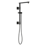 Brizo® 80099-BL Euro Square Shower Column, 15 in L Shower Arm, Matte Black