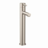 Moen® 6192BN Align™ Vessel Bathroom Faucet, 4-1/2 in Spout, 9 in H Spout, Brushed Nickel, 1 Handle