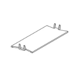 Bassett 3618-503 Stud Guard, 6 in L x 3 in W