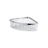 Kohler® 1897-S Large Corner Shower Basket, 3 in H x 8-1/16 in W x 8-1/16 in D, Stainless Steel, Polished Stainless