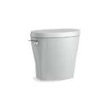 Kohler® 20204-95 Betello® Toilet Tank with ContinuousClean Technology, 1.28 gpf, Left Hand Trip Lever Flush, Ice Grey