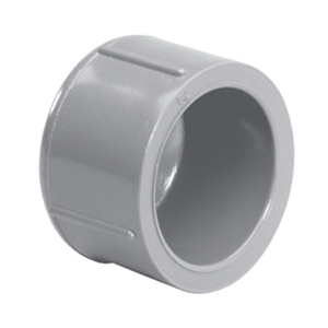 Lasco® 9847-040 Cap, 4 in, Slip, SCH 80/XH, CPVC, FKM O-Ring Seal