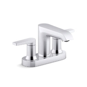 Kohler® 97094-4-CP Hint® Centerset Bathroom Sink Faucet, 1.2 gpm, Polished Chrome