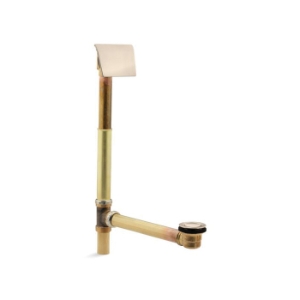 Kohler® 7147-AF-BV Tea-for-Two® 1-1/2" Contoured Pop-Up Drain and Overflow For Above- Or Through-The-Floor Installation, Vibrant Brushed Bronze