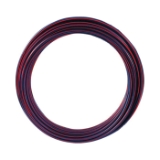 ViegaPEX™ 11418 Barrier Tubing, 3/8 in OD x 1200 ft Coil L, Black with Stripe, PEX