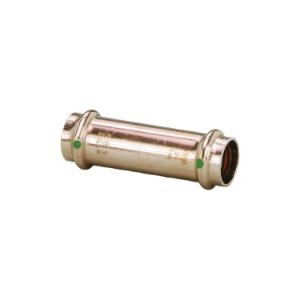 Viega ProPress® 79025 Pipe Extended Coupling, 1-1/2 in Nominal, Press End Style, Copper