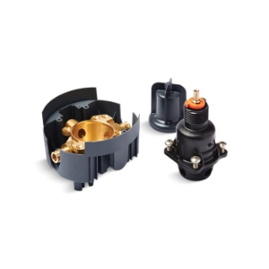 Kohler® P8304-UX-NA Rite-Temp® Project Pack, 1/2 in F1960 Cold Expansion PEX Inlet x 1/2-14 NPT/Direct C Outlet, 45 psi Pressure, 5 gpm Flow Rate, Brass Body