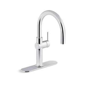 Kohler® 22975-CP Bar Sink Faucet, Crue™, Polished Chrome, 1 Handle, 1.5 gpm