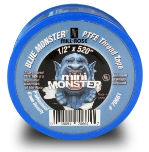 Mill-Rose 70661 1/2" X 520" Mini Monster Thread Seal Tape