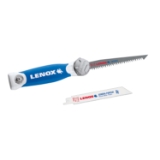 Lenox® TRI-FOLD® 20997TFHS618636 Folding Jab Saw With (2) Blades, 6 in L Bi-Metal Blade, Rubber Handle