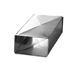 Southwark TD481210 Trunk Duct, 48 in Joint L x 12 in W x 10 in H, Steel, Hot Dipped Galvanized