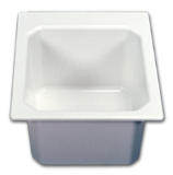 Florestone™ SR17-1 Self-Rimming Utility Sink, White