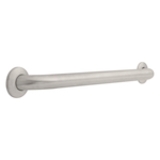 DELTA® 40124-SS Grab Bar, 24 in L x 1-1/2 in Dia, Stainless, Metal