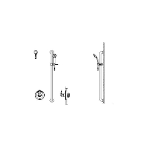 DELTA® T13H152-25 Universal Shower Valve Trim, MultiChoice®, 1.5 gpm, Chrome