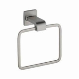 DELTA® 77546-SS Arzo® Towel Ring, 3-1/2 in OAD x 7-1/4 in OAH, Brass, Stainless