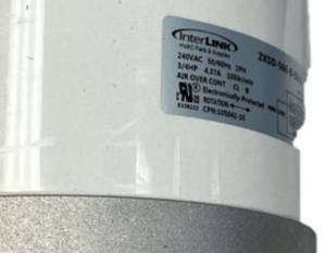 ALLIED™ 21W49 ECM Constant Torque Blower Motor, Pre-Programmed, 1 HP, 208-230 V, 1 Phase, 60 Hz, 5 Speed, 300-1200 RPM