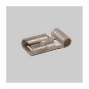 Diversitech® Devco® 6258CX Female Compressor Flag Terminal, 16 to 14 AWG Conductor, 1/4 in Tab, Non-Insulated (100 Pack)
