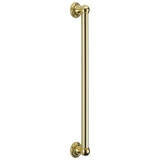 DELTA® 40024-PB Grab Bar, 24 in L, Polished Brass, Brass