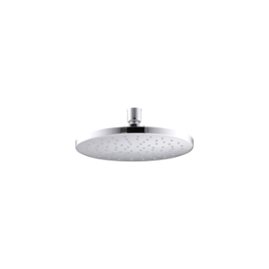 Kohler® 13688-G-CP Contemporary 1-Function Shower Head with Katalyst™ Air-Induction Technology, 1.75 gpm Max Flow, 1 Spray, Ceiling Mount, 8 in Dia x 2-13/16 in H Head, Polished Chrome