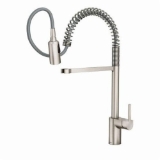 Moen® 5923SRS Align™ Pre-Rinse Spring Kitchen Faucet, 1.5 gpm Flow Rate, Pull-Down Spout, Spot Resist™ Stainless, 1 Handle