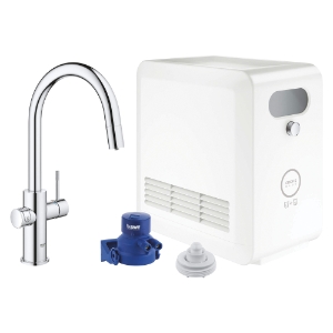 GROHE 31251002 Blue® Universal Chilled and Sparkling Starter Kit, 270 W Cooling, 115 V 60 Hz