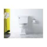 Memoirs® Comfort Height® 1-Piece Toilet, Elongated Front Bowl, 16-1/4 in H Rim, 1.28 gpf, Ice Gray™