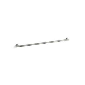 Kohler® 11896-BS Grab Bar, Purist®, 44-7/16 in L x 1-1/4 in Dia, Brushed Stainless Steel, Metal
