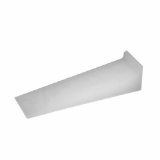 PASCO 234 Hard Toilet Shim, Plastic