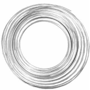 Wal-Rich 0817006 Soft Tubing, 3/8 in ID x 50 ft L, Aluminum