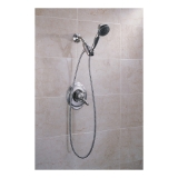 Brizo® 54613-SS Premium Shower Mount Hand Shower, 3 Shower Head, 2 gpm, 69 in L Hose, 1/2 in Connection, Stainless Steel