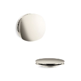 Kohler® T37391-SN Rotary Turn Bath Drain Trim, Vibrant® Polished Nickel