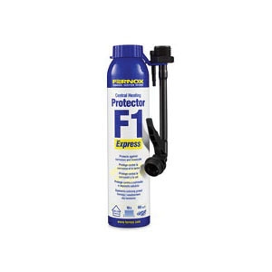 Fernox 59900 F1 Express Central Heating Protector, 9 oz Aerosol Can, Liquid, Light Brown, Slightly Aromatic