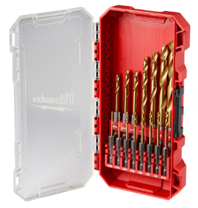 Milwaukee® 48-89-4670 SHOCKWAVE Impact Duty Drill Bit, 1/16 in Min Drill Bit, 3/8 in Max Drill Bit, 35, 15 deg Drill Point Angle, 15 Pieces