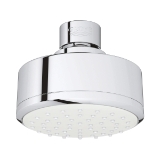 GROHE 26051001 Shower Head, New Tempesta® Cosmopolitan 100, 1.5 gpm Max Flow, 1 Spray, 4 in Head, StarLight® Polished Chrome