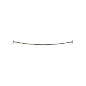 Kohler® 9349-BS Expanse® Traditional Curved Shower Rod, Stainless Steel, Brushed Stainless Steel